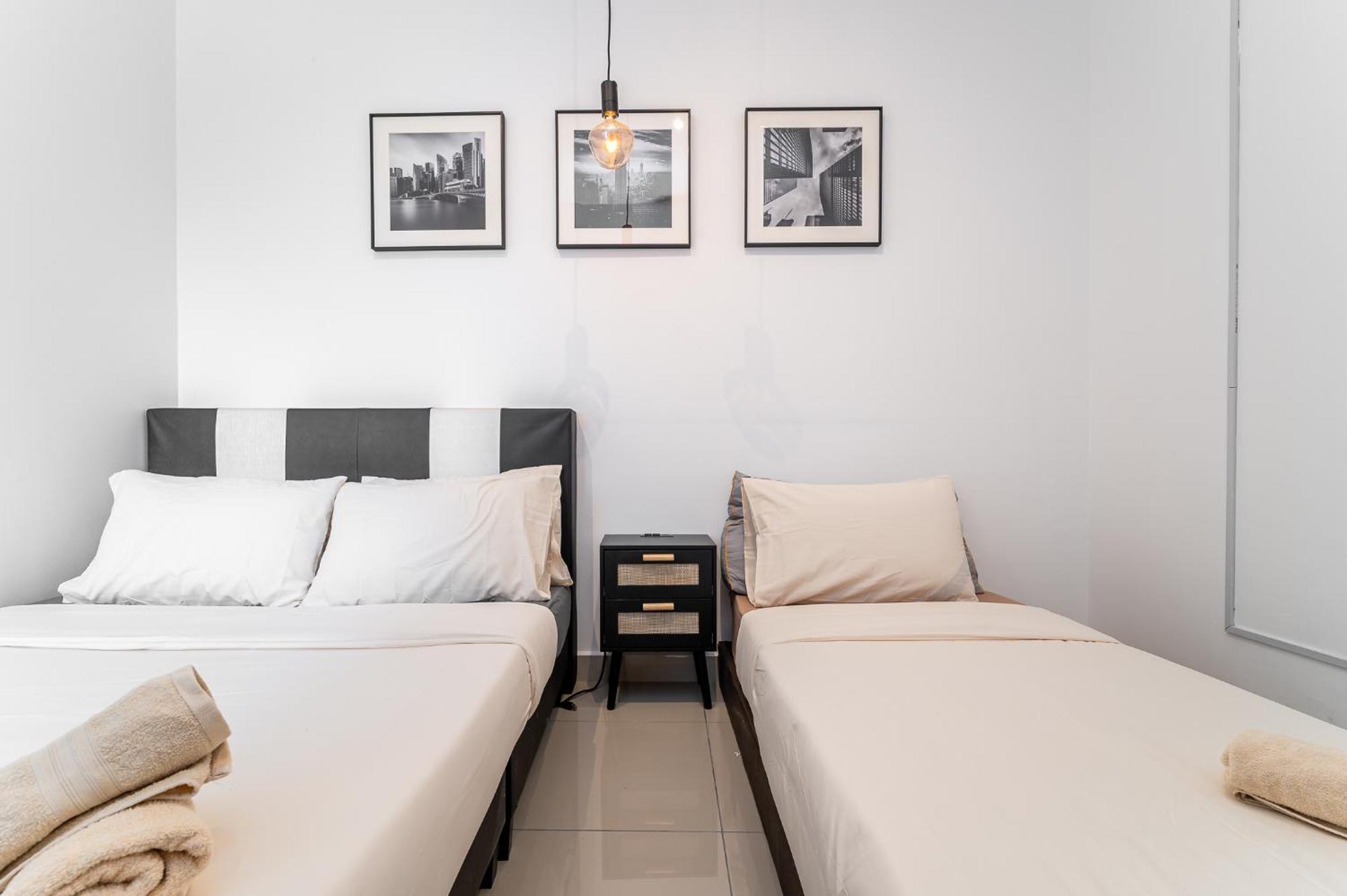 Serene Minimalist Family Retreat 2-7pax &sunrise View *